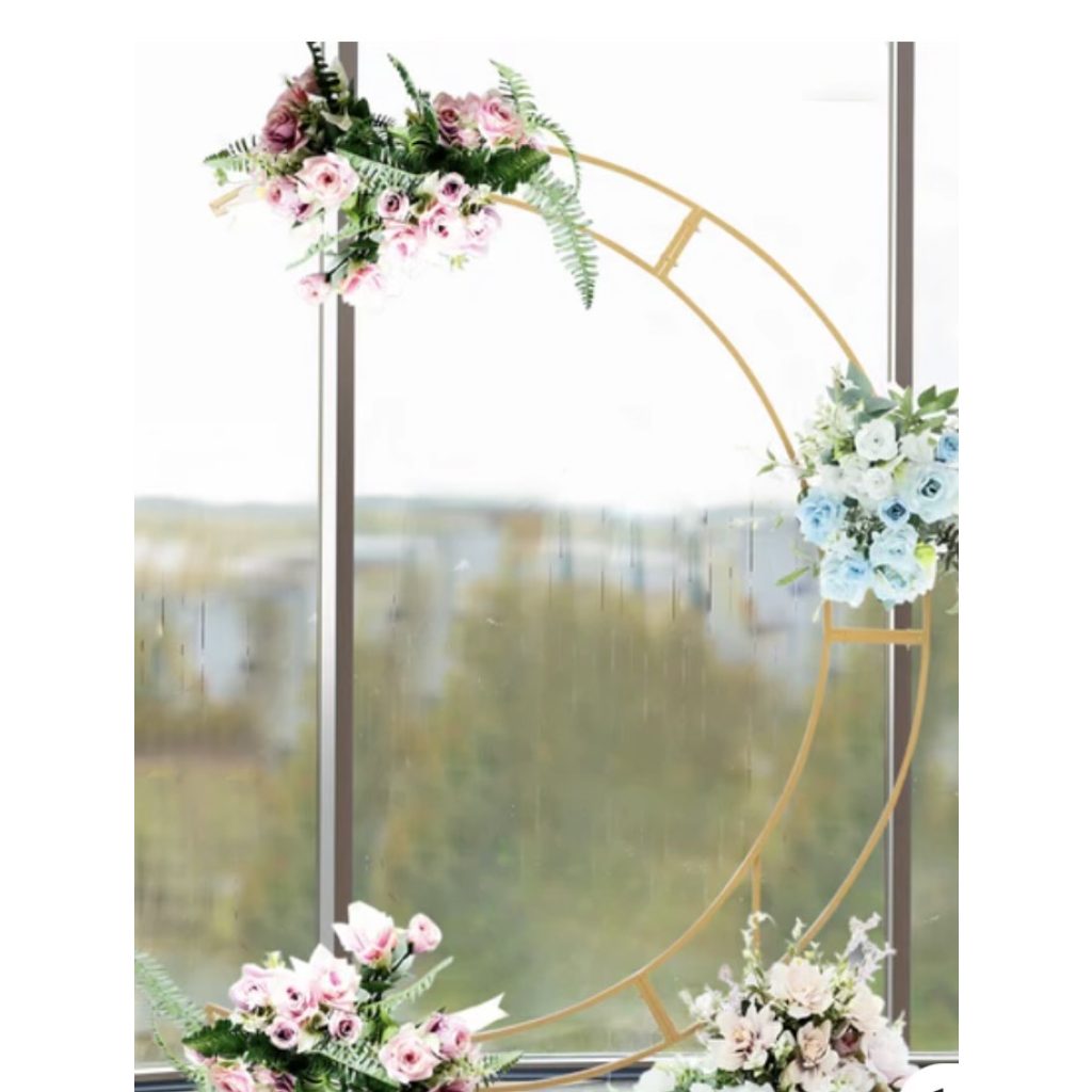 Gold Framed Moon Backdrop