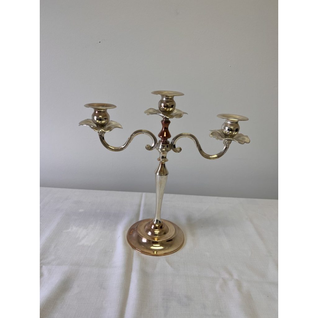Large Silver Candelabra