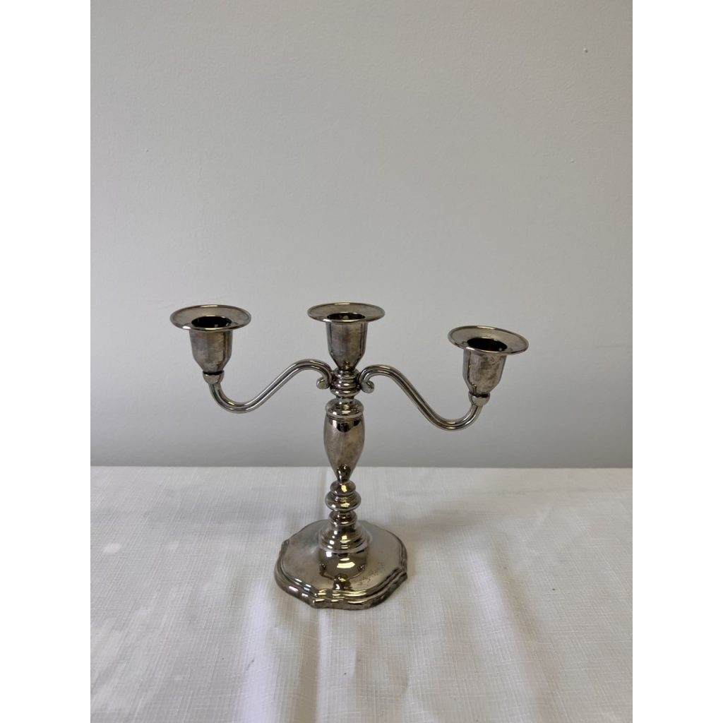 Medium Silver Candelabra
