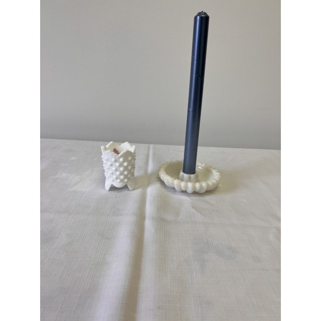 Milkglass Candlesticks