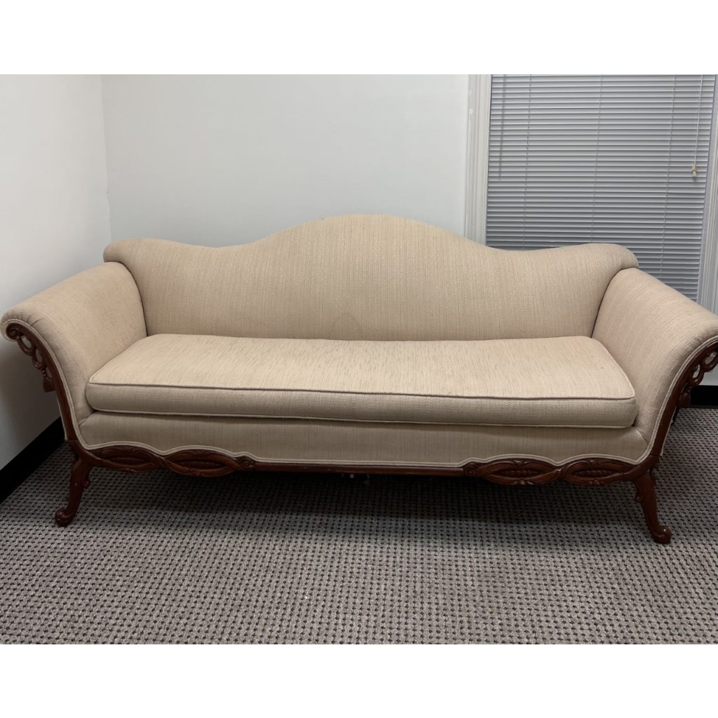 Cream Victorian Couch